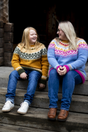 Novita Icelandic Wool: Kaarna colourwork sweater