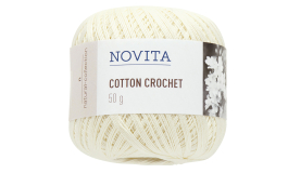 Novita Cotton Crochet-010 Off-white