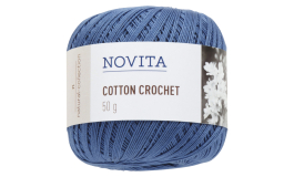 Novita Cotton Crochet-149 blue hepatica