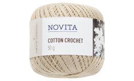 Novita Cotton Crochet-612 straw
