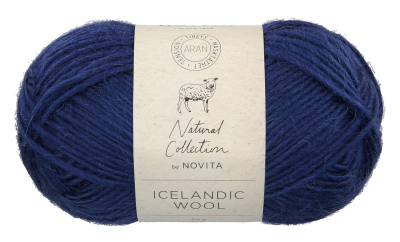 Novita Icelandic Wool-164 blueberry