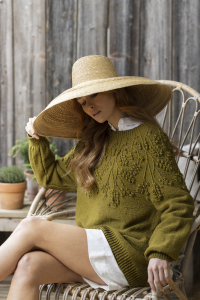 Novita Woolly Wood: Kasvukausi (Growing Season) sweater