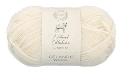 Novita Icelandic Wool-010 Off-white