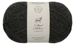 Novita Wonder Wool DK 044 grafiitti 100 % villalanka