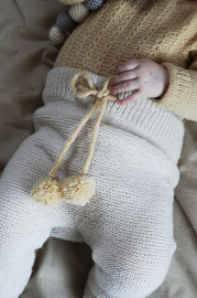 Novita Merino 4PLY: Pompula knitted baby tights- Nur auf English