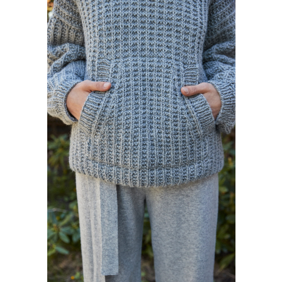 Novita Isoveli: Rento knitted hoodie
