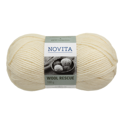 Novita Wool Rescue-010 Off-white