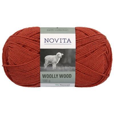 Novita Woolly Wood-281 ruska