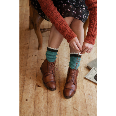 Novita Woolly Wood and Venla: Cadenza socks