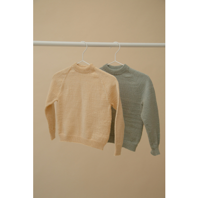 Novita Merino 4PLY: Peukaloinen (Little Thumbling) knitted sweater - Nur auf English