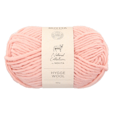 Novita Hygge Wool-504 rosenvatten ullgarn
