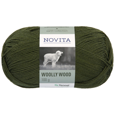 Novita Woolly Wood-384 tall ullblandning