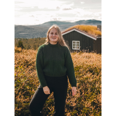 Novita Hygge Wool: Tofte sweater - nur auf Englisch