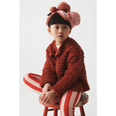 Novita Woolly Wood: Moona, crocheted cardigan