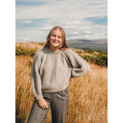 Novita Icelandic Wool: Vega sweater - nur auf Englisch