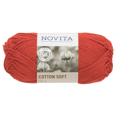 Novita Cotton Soft-543 rödhake