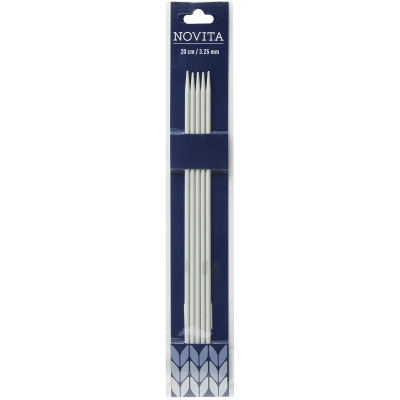 Novita double-pointed needles 20 cm-3.25 mm