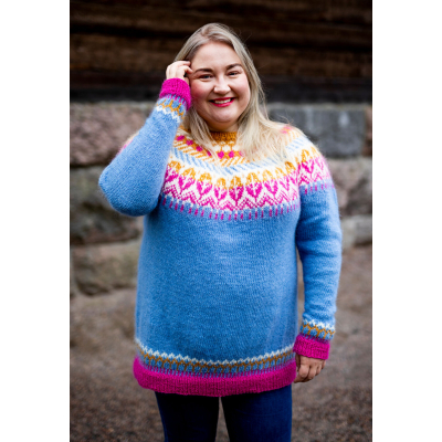 Tallbark – tröjan Novita Icelandic Wool