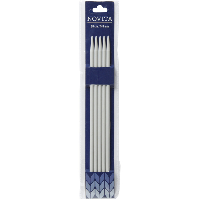 Novita double-pointed needles 20 cm-5.0 mm