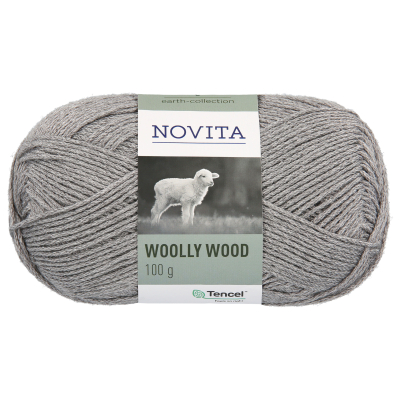 Novita Woolly Wood-043 Stone