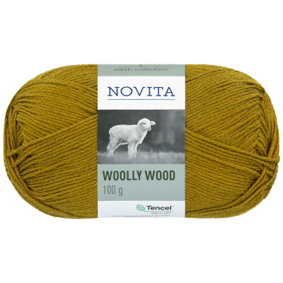 Novita Woolly Wood-358 tuva ullblandning